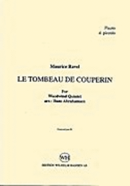 Maurice Ravel: Le Tombeau De Couperin (Wind Quintet Parts)