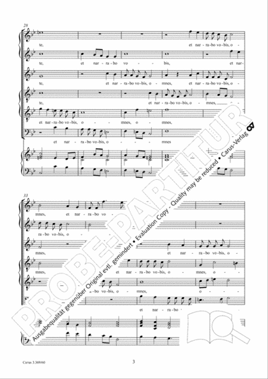 Jubilate Deo universa terra SSAATB scores gallery preview page 4