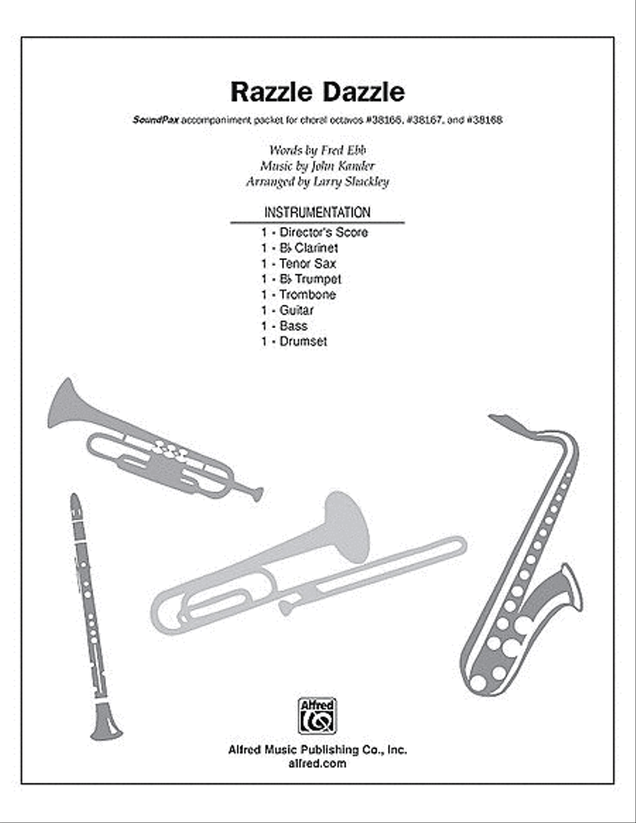 Razzle Dazzle Choir scores gallery preview page 1