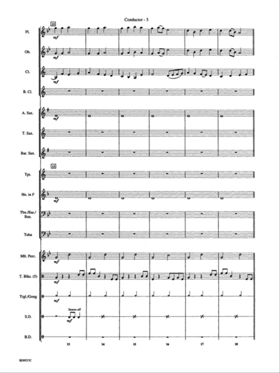 Sakura (Cherry Blossoms): Score by Michael Story - Concert