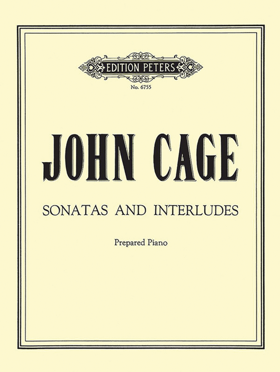 Sonatas and Interludes for Prepared Piano Piano scores gallery preview page 1
