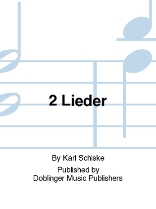 Book cover for 2 Lieder