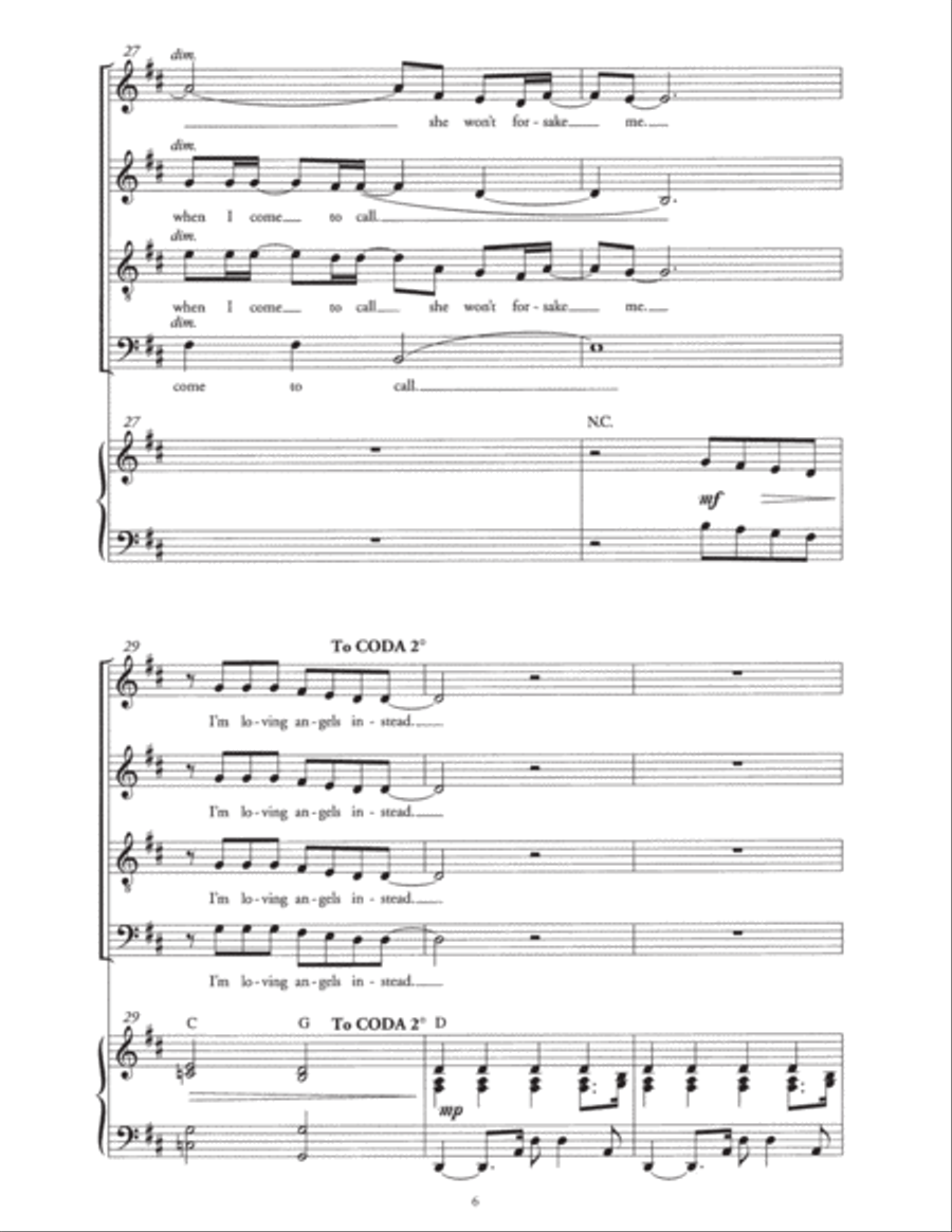 Angels (Arr. Berty Rice) Angels (Arr. Berty Rice) Choir scores gallery preview page 6