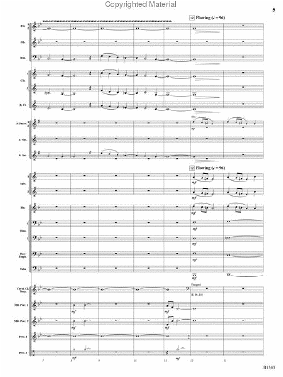 Epiphany Concert Band scores gallery preview page 3