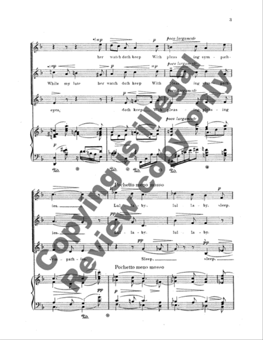 Rest, Sweet Nymph Rest, Sweet Nymph SSA scores gallery preview page 4