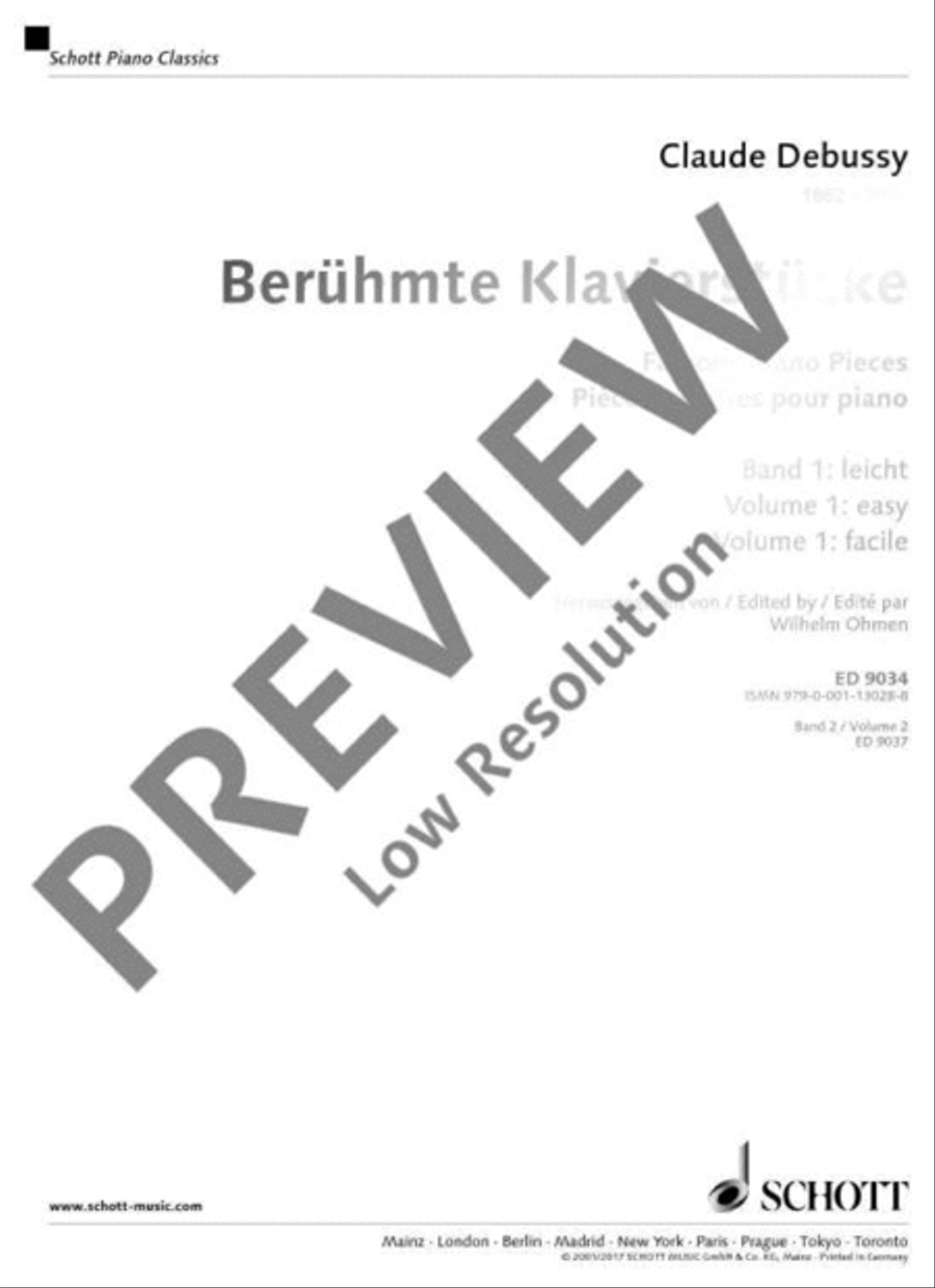 Famous Piano Pieces Famous Piano Pieces Piano Solo scores gallery preview page 2