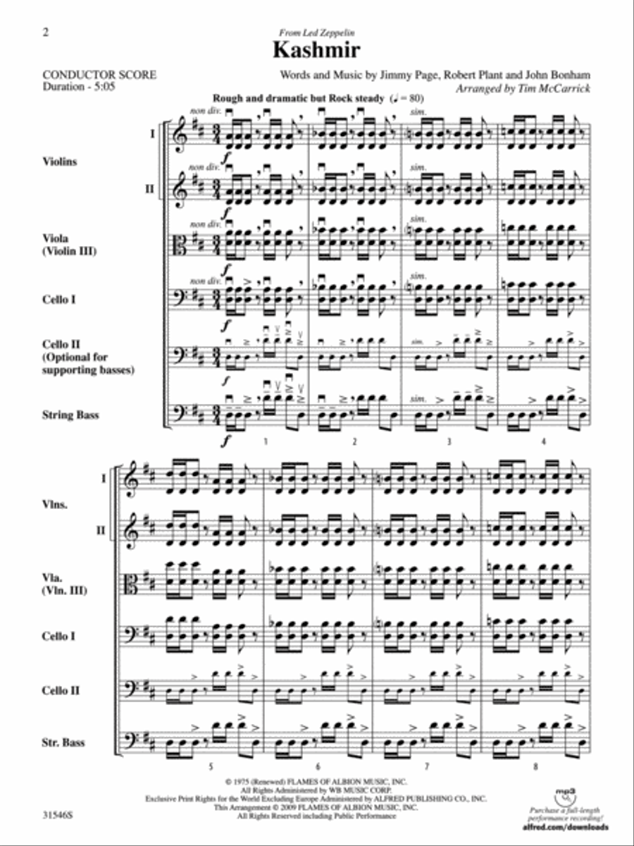 Kashmir String Orchestra scores gallery preview page 2