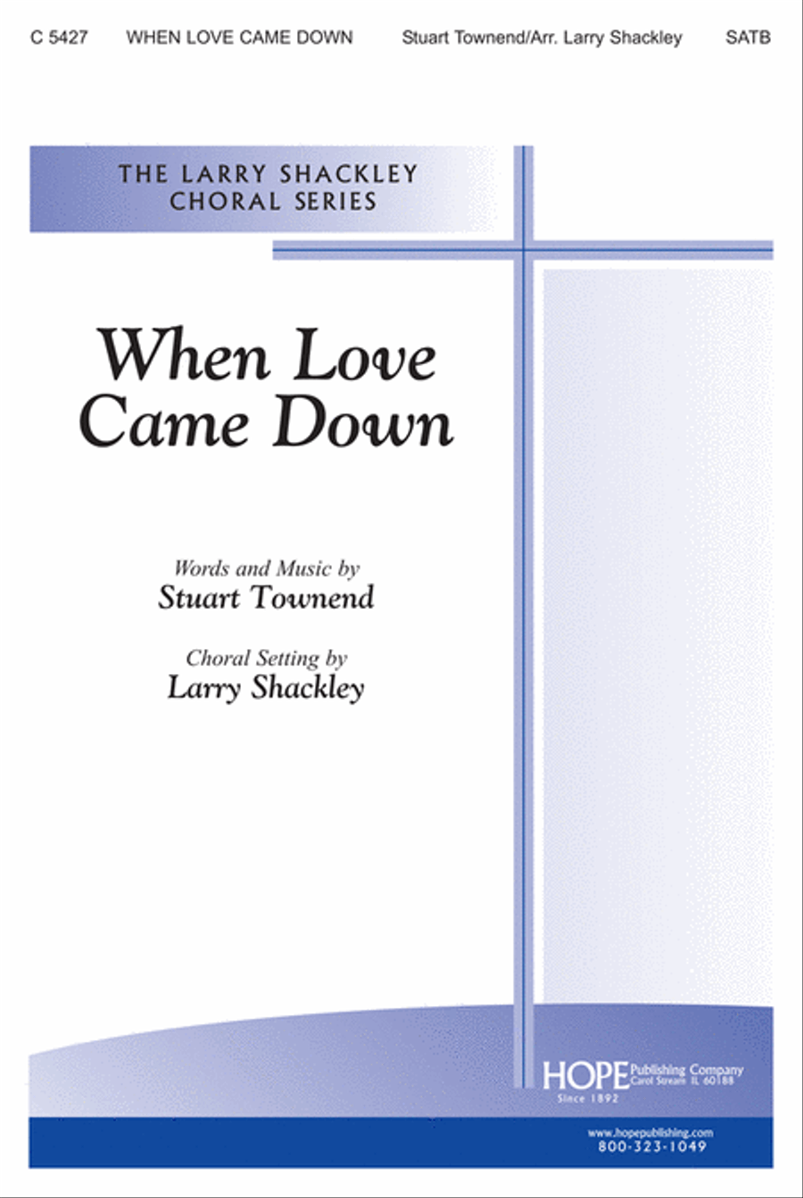 When Love Came Down 4-Part scores gallery preview page 1