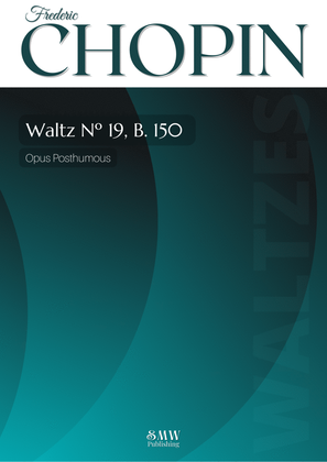 Waltz Nº 19. B.150 in A Minor