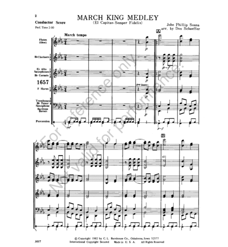 March King Medley