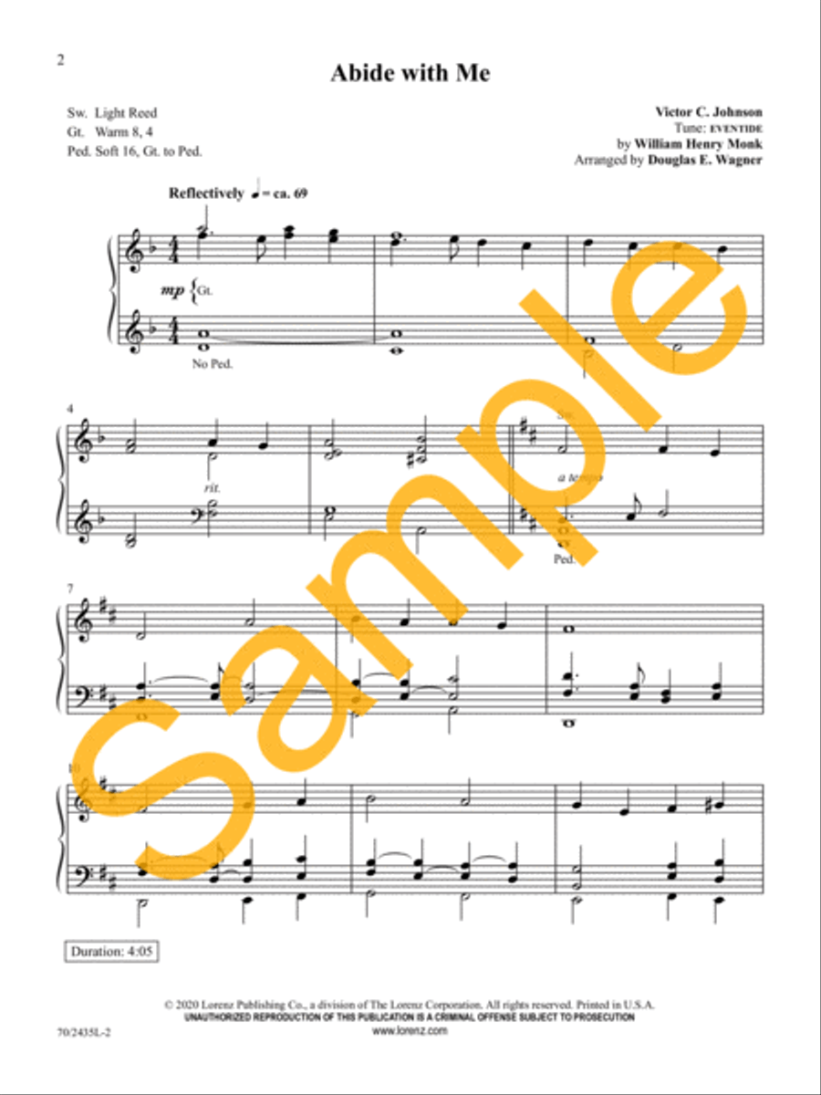 Easy Organ Library, Vol. 74 Organ Solo scores gallery preview page 3