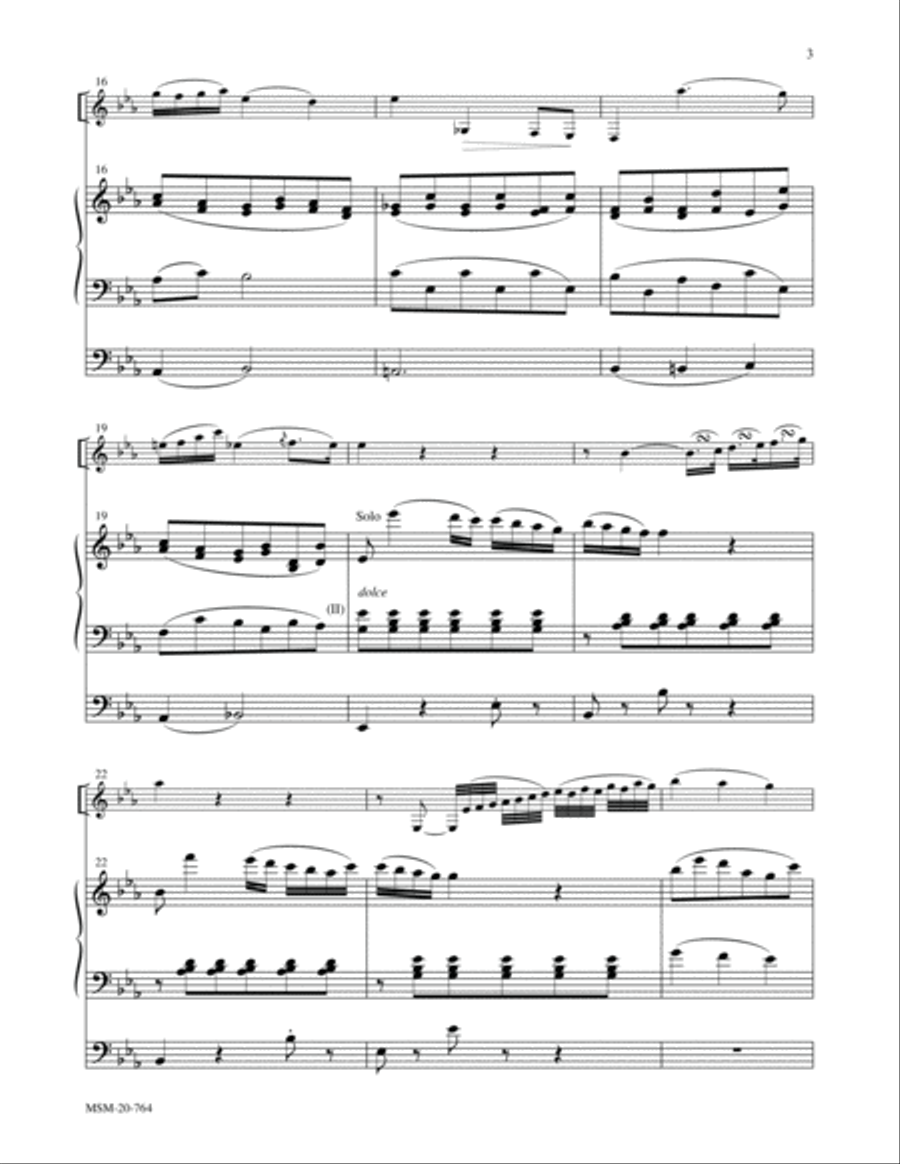 Larghetto Larghetto Clarinet scores gallery preview page 3