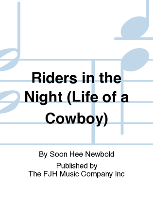Book cover for Riders in the Night