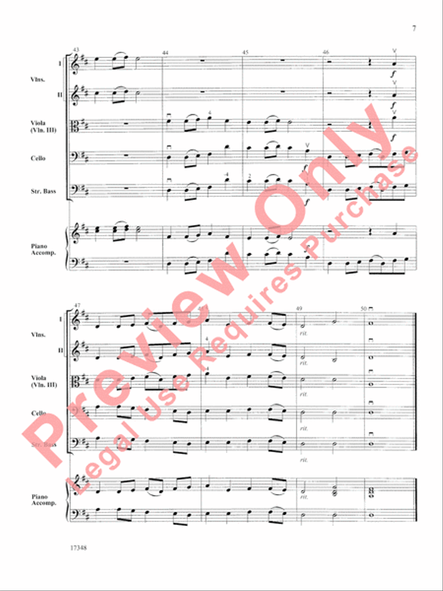 A Shaker Hymn A Shaker Hymn String Orchestra scores gallery preview page 8