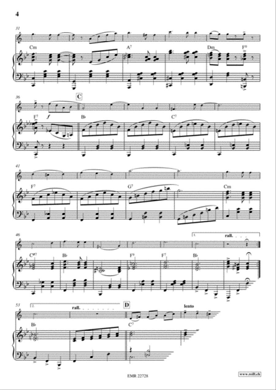 Dreams Of Vienna Dreams Of Vienna Clarinet Solo scores gallery preview page 4