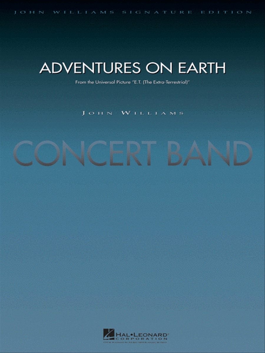 Adventures on Earth (from E.T. The Extra-Terrestrial) Concert Band scores gallery preview page 1
