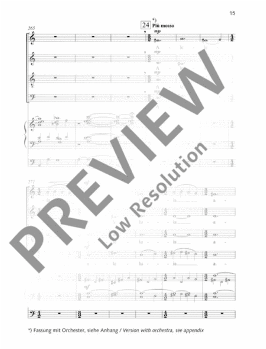Laudate Dominum 4-Part scores gallery preview page 16