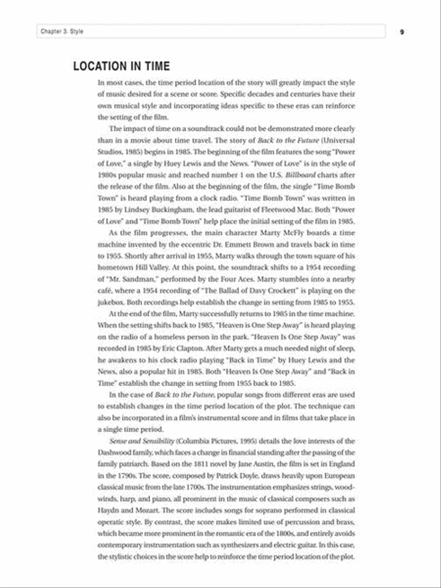 Creative Strategies in Film Scoring Collection / Songbook scores gallery preview page 10