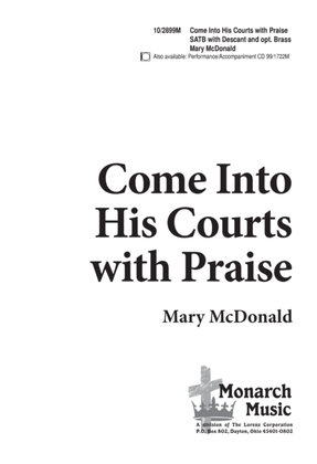 Book cover for Come into His Courts with Praise