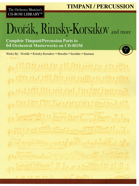 Dvorak, Rimsky-Korsakov and More - Volume V (Timpani/Percussion)