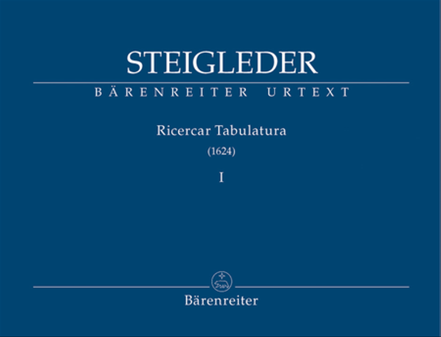 Ricercar Tabulatura (1624), Volumes I