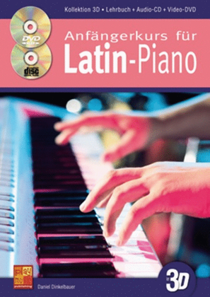 Book cover for Anfängerkurs Für Latin-Piano In 3D