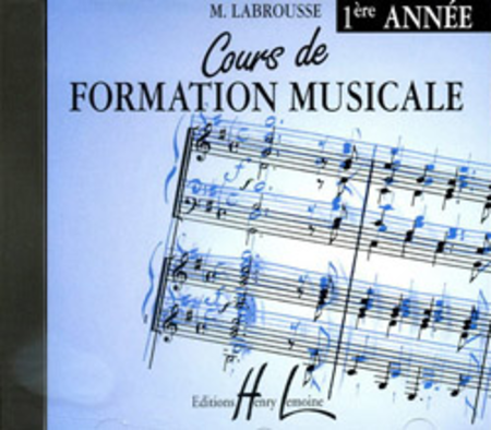 Cours De Formation Musicale V1-CD