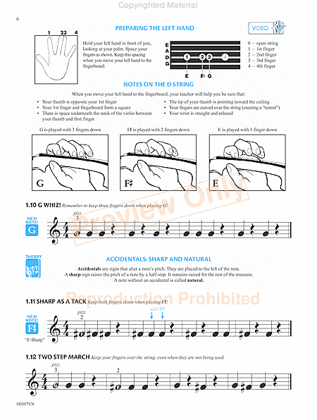 Measures of Success for String Orchestra-Violin Book 1