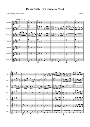 Brandenberg Concerto No 4