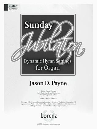 Book cover for Sunday Jubilation