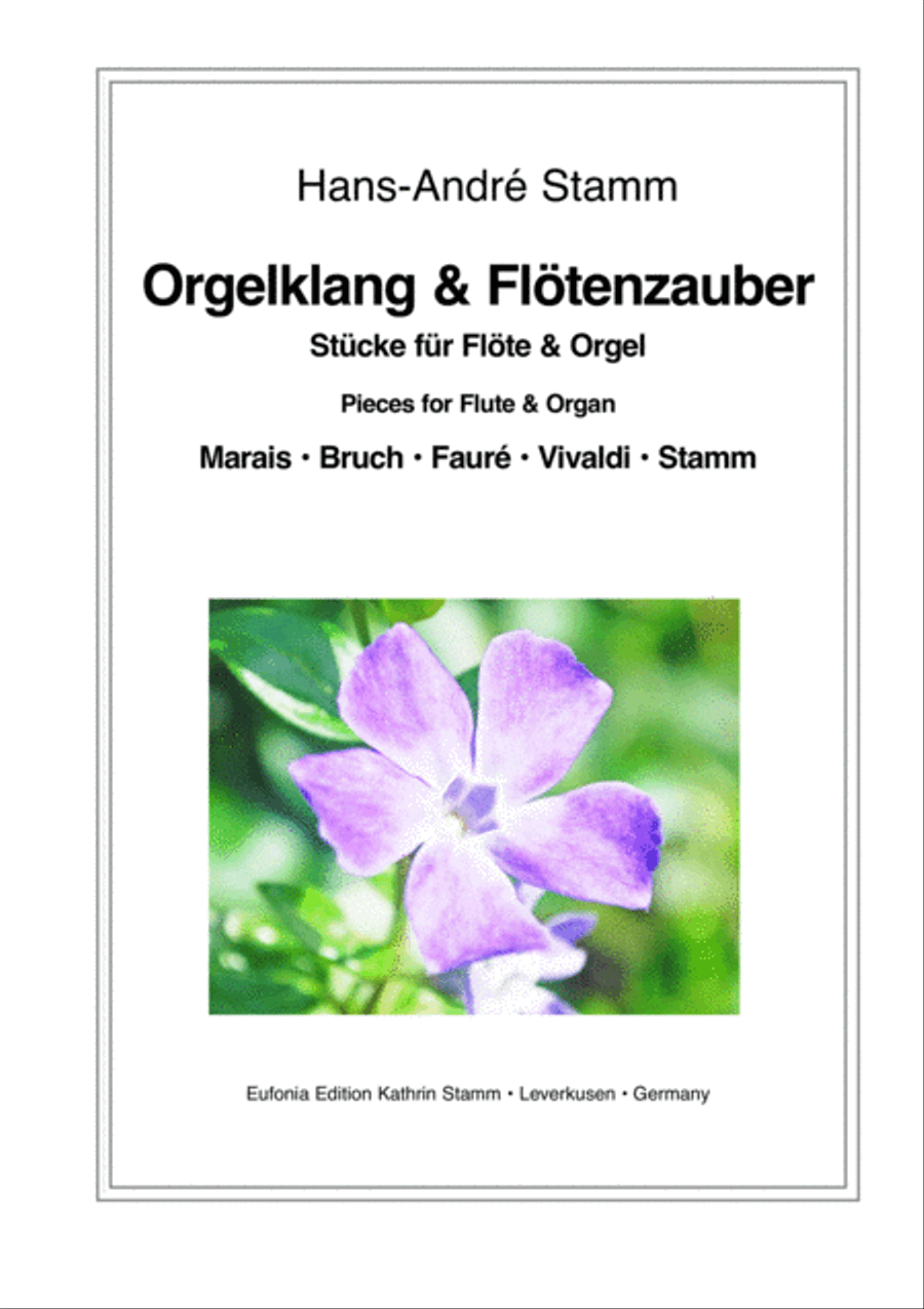 Organ Sound and Flute Magic for flute & organ Woodwind Duet scores gallery preview page 1