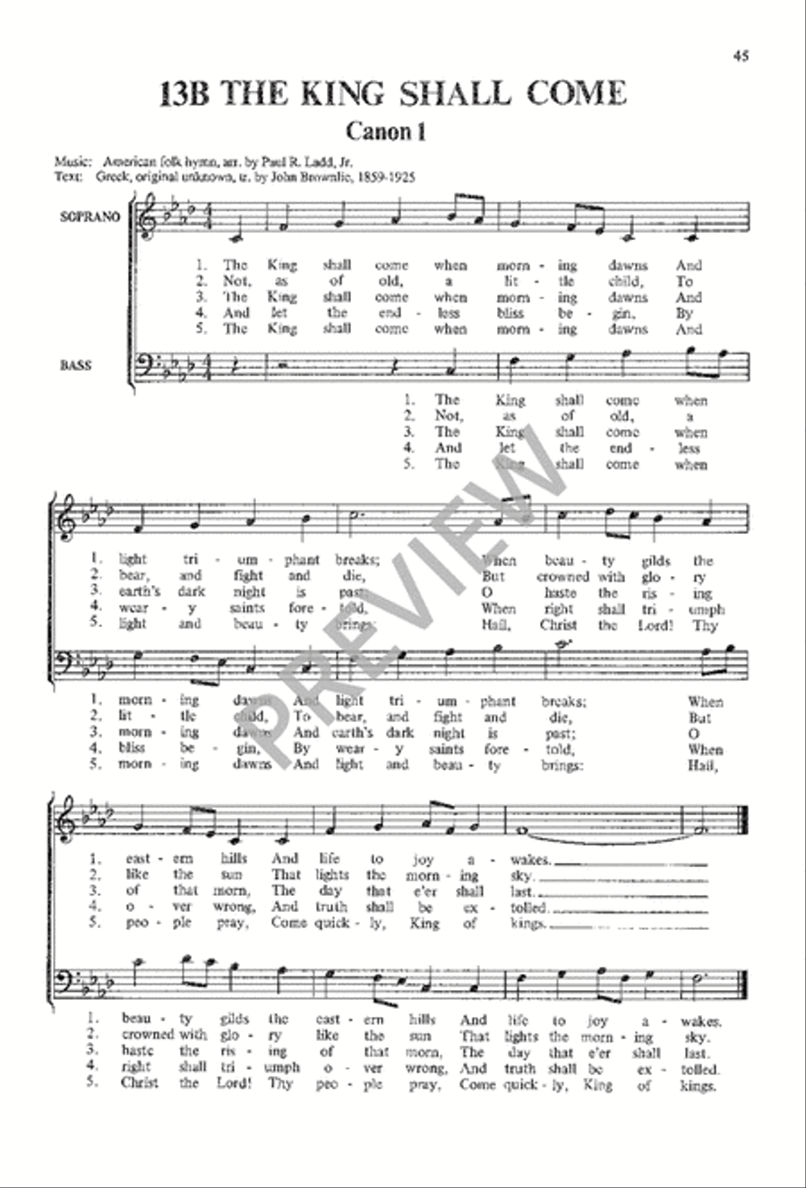 A Choir Book for Advent 4-Part scores gallery preview page 47