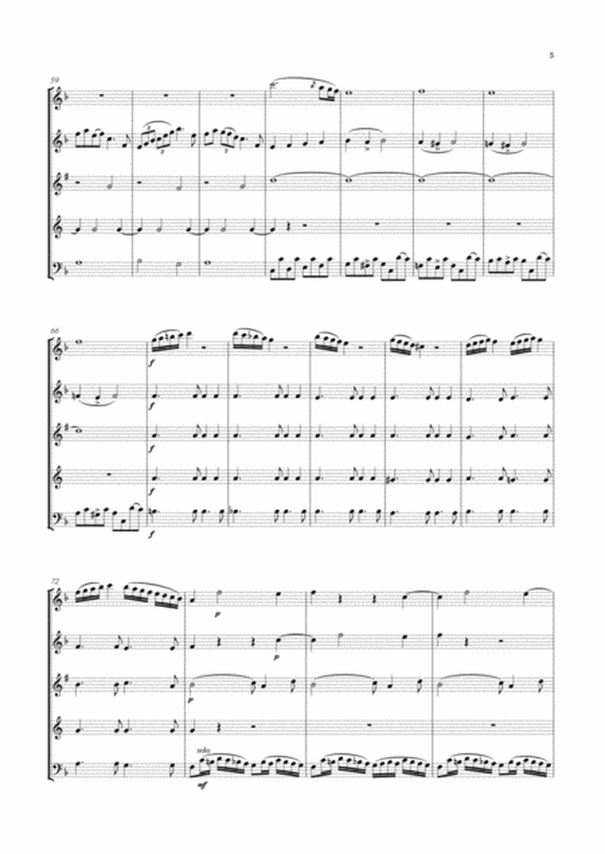Reicha - Wind Quintet No.20 in D minor, Op.100 No.2