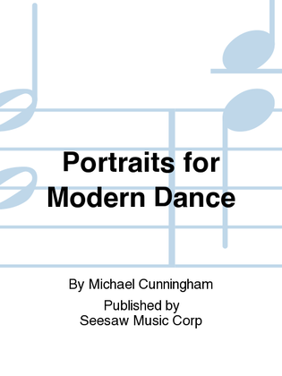 Book cover for Portraits for Modern Dance