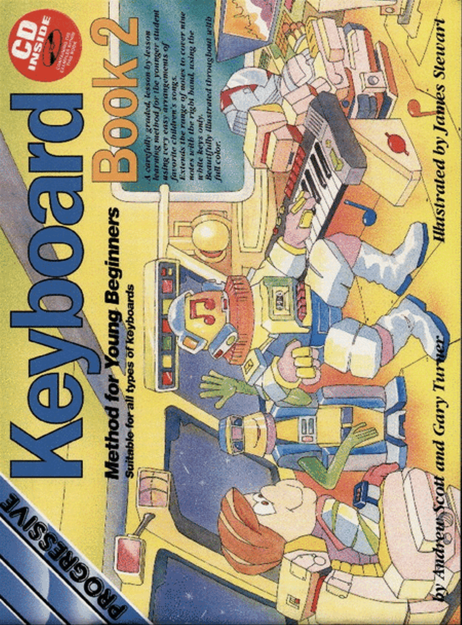 Progressive Young Beginner Keyboard Method 2 (Book/CD) Piano - Sheet Music