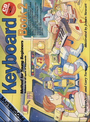 Book cover for Progressive Young Beginner Keyboard Method 2 (Book/CD)