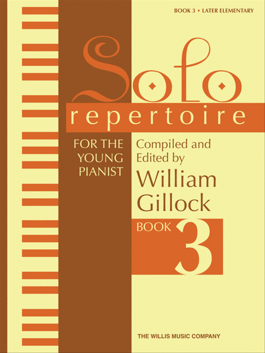 Solo Repertoire for the Young Pianist, Book 3 Piano scores gallery preview page 1