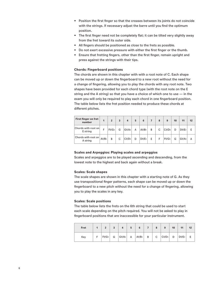 LCME Acoustic Guitar Handbook Grade 5 2020 Acoustic Guitar scores gallery preview page 6