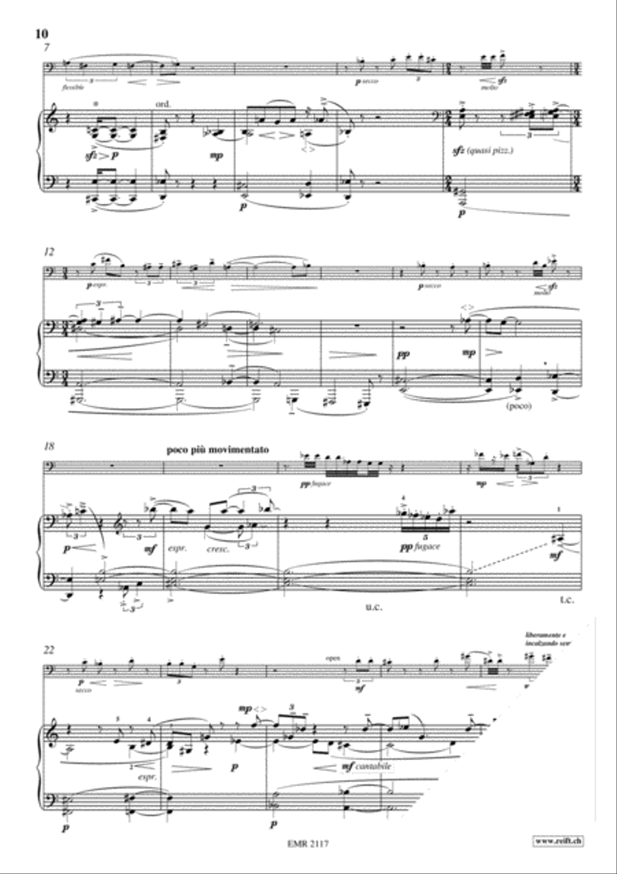 4 Lyrische Stucke Piano Accompaniment scores gallery preview page 8