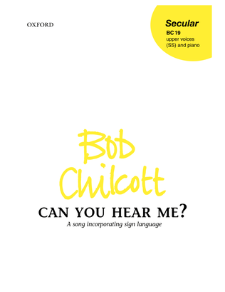 Book cover for Can you hear me?