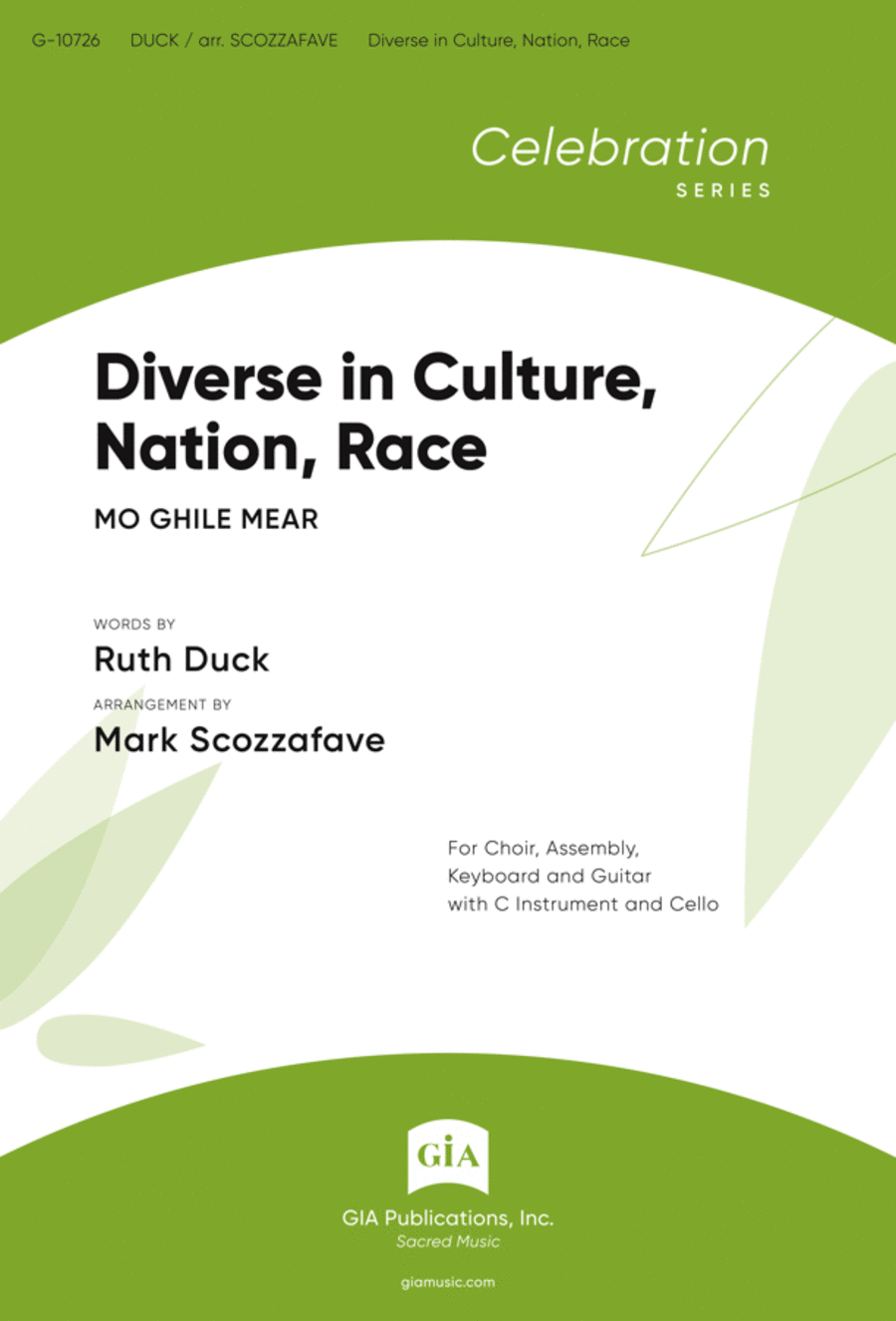Diverse in Culture, Nation, Race 2-Part scores gallery preview page 1