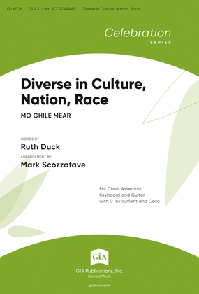 Book cover for Diverse in Culture, Nation, Race