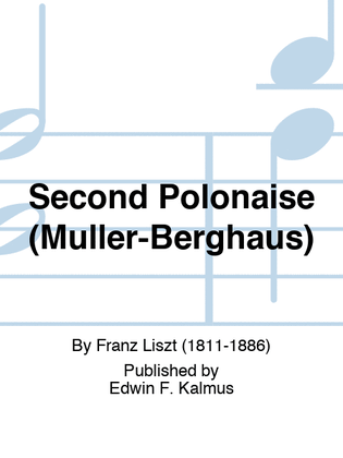 Book cover for Second Polonaise (Muller-Berghaus)