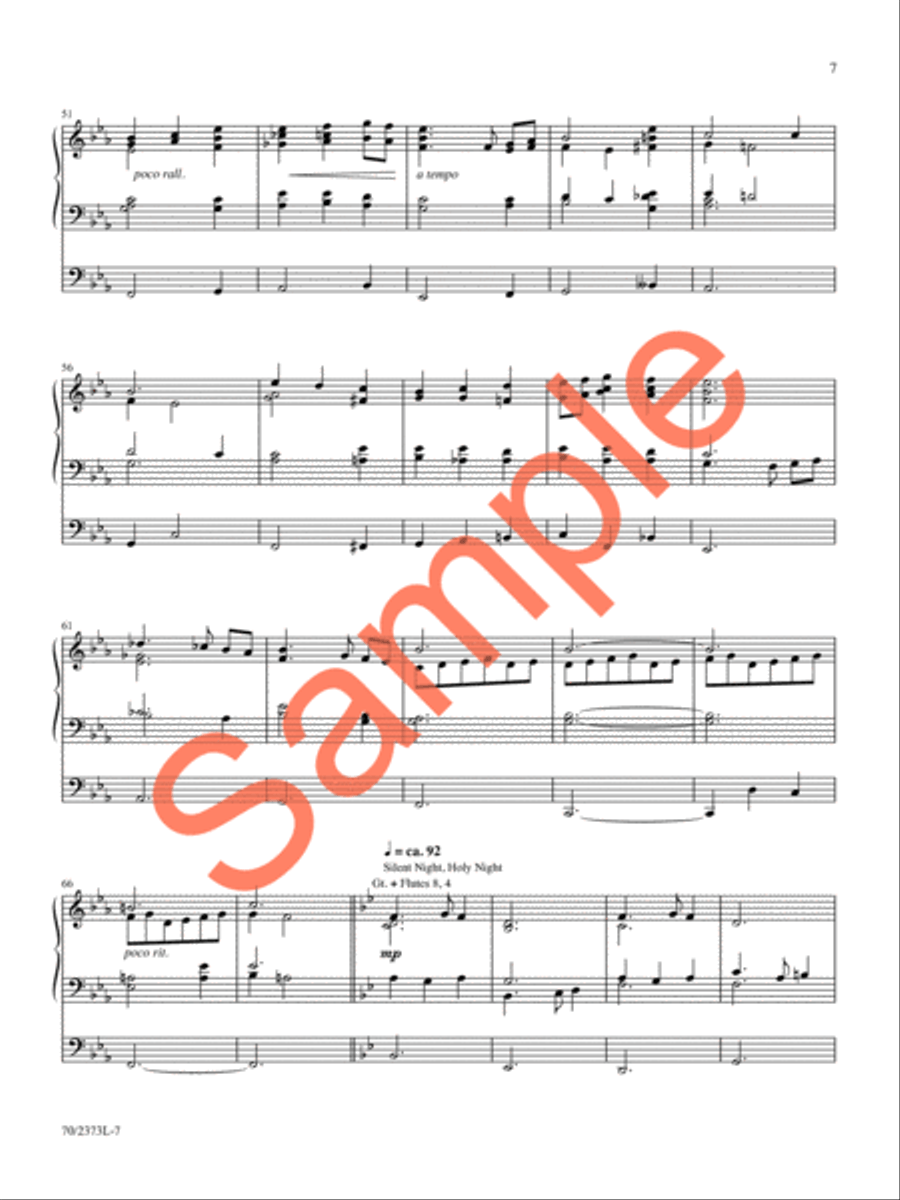 The Heart and Soul of Christmas, Vol. 2 Organ Solo scores gallery preview page 7