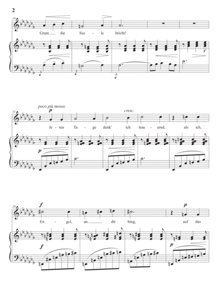 GRIEG: Zur Rosenzeit, Op. 48 no. 5 (transposed to A-flat minor)
