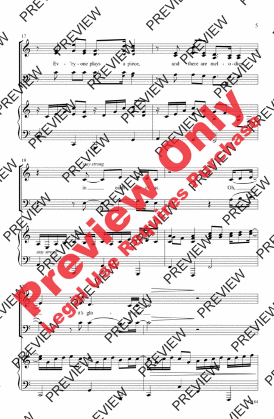 Glorious 3-Part scores gallery preview page 5