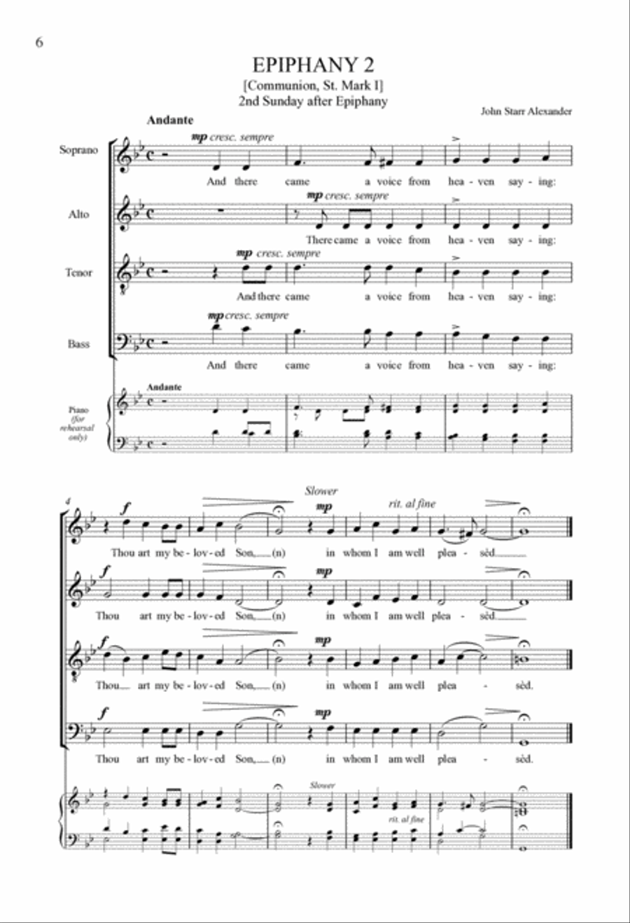 Introits for the Church Year 4-Part scores gallery preview page 5