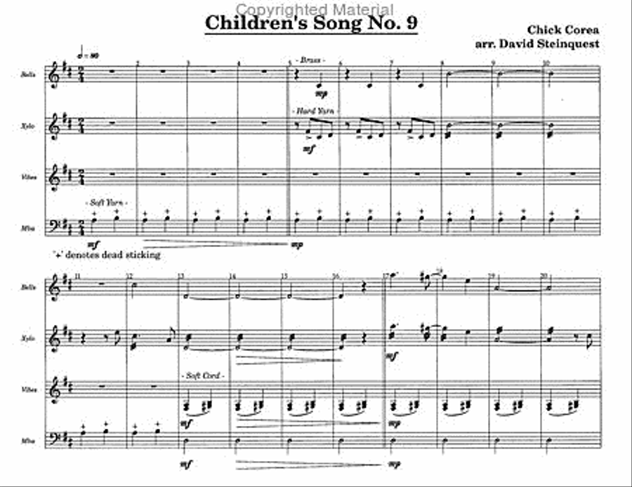 Chick Corea Children's Songs Set 1 image number null