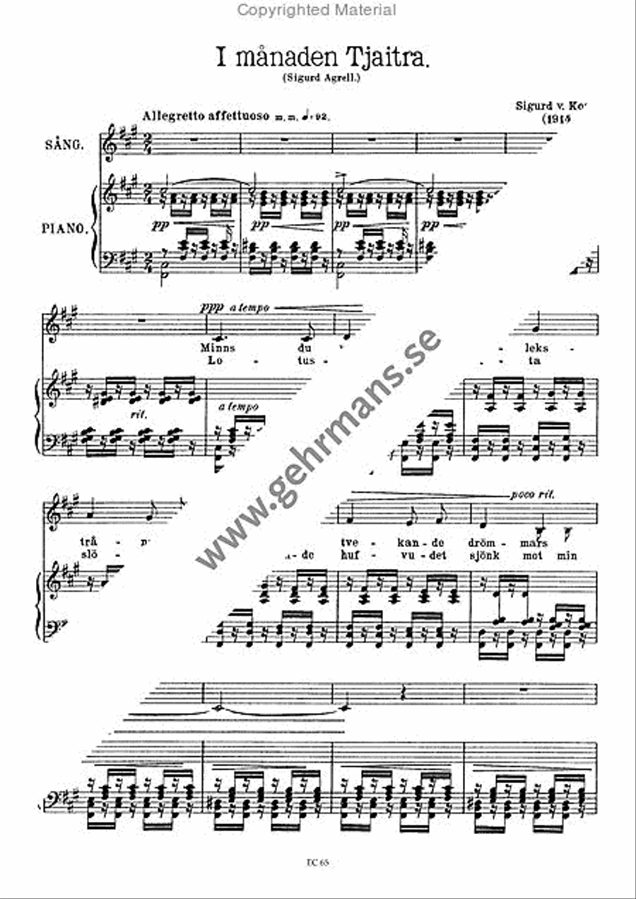 Exotiska Sanger Voice Solo scores gallery preview page 2