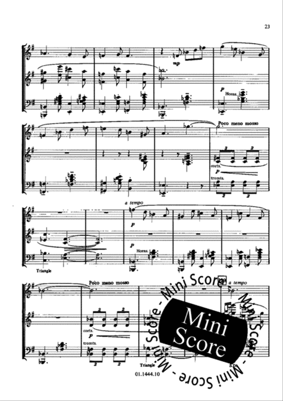 Concerto for Alto Saxophone and Band Concert Band scores gallery preview page 27